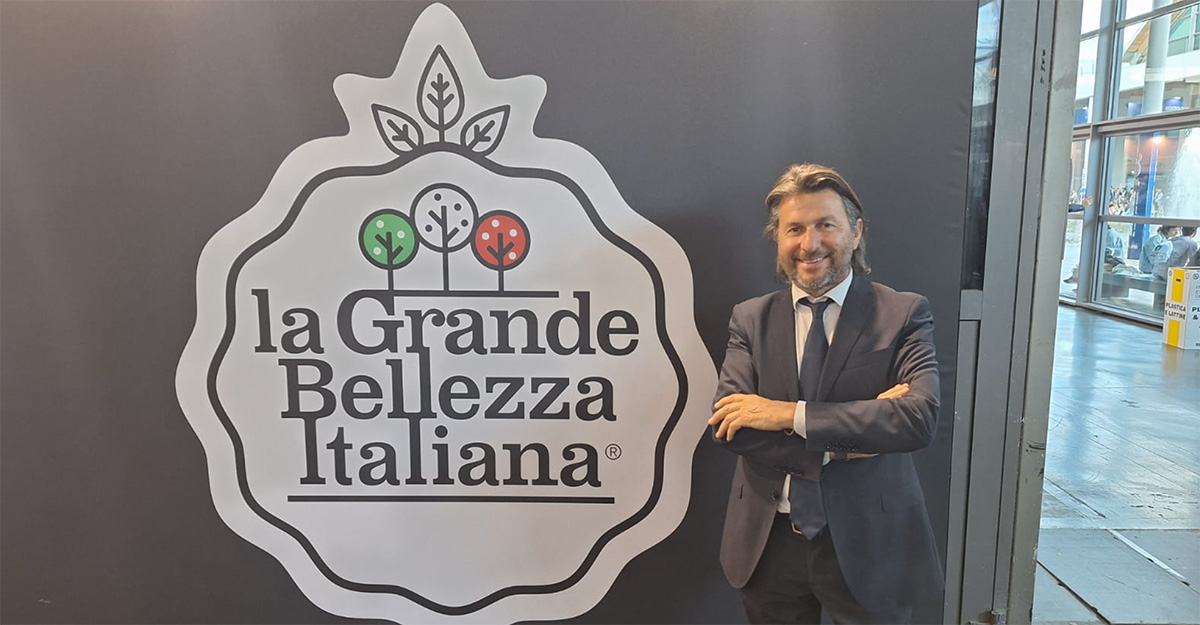 Nella foto: Leonardo Odorizzi tra i soci fondatori de La Grande Bellezza Italiana